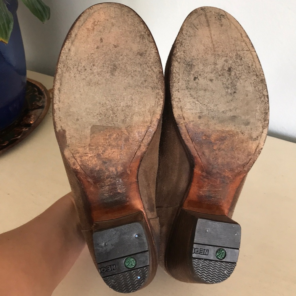 Rag & Bone slouchy boho suede distressed western - Picture 6 of 8